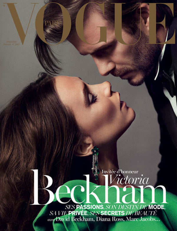 The Beckhams cover VOGUE Paris